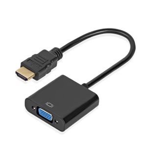 Adaptateur HDMI mâle / VGA femelle - Cultura - Connectique - Hub