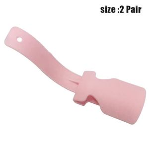 Portable Shoe Horn Permet d/’Enfiler Facilement Les Chaussures sans Se Plier Se baisser Parfait pour Les Voyages 4PC, Rose fengleas Chausse-Pied Plastique Convient /à Toutes Les Tailles de Pieds