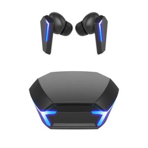 CASQUE - ÉCOUTEURS M10 Ecouteur sans fil Bluetooth 5.2 Mode de Jeu Mu