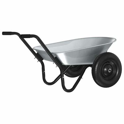 FableKids Chariot à roulettes Leo X2 Lite avec toit | Chariot de transport pliable |jusqu'à 20 kg par siège| Oxford 600D| Onyx noir - Bricolage