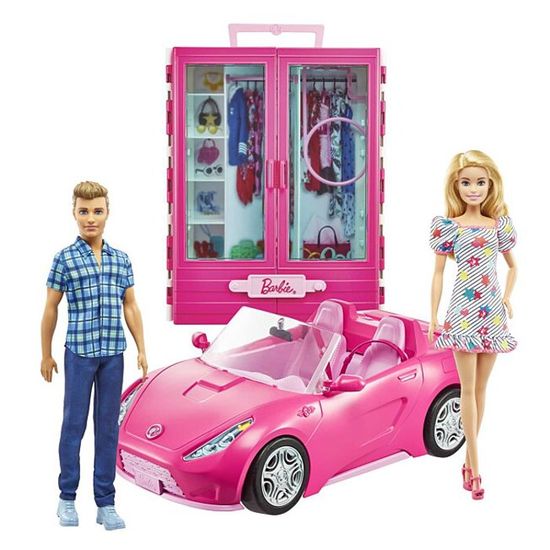 Coffret Poupée Barbie 2010 Exclusivité Carrefour T9403 - NRFB - Avec Accessoires