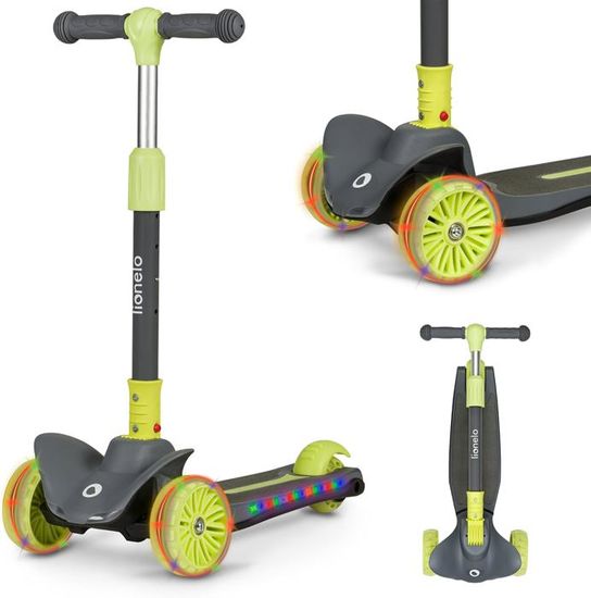 Jessy Trottinette D'Équilibre Pour Enfants De 3 Ans À 50 Kg, Trottinette Trois Roues Légère Avec