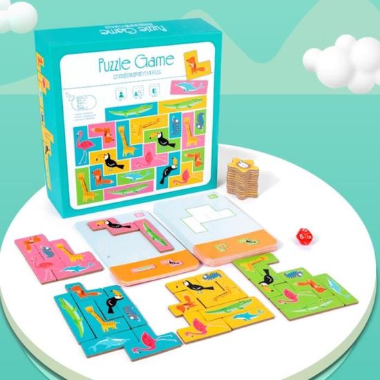 PUZZLE DE NOMBRES, jouet éducatif mathématique, casse-tête pour jeu