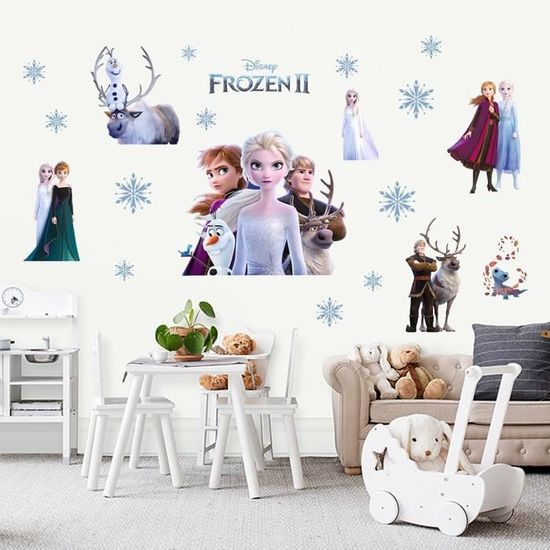 Stickers Muraux Reine Des Neiges