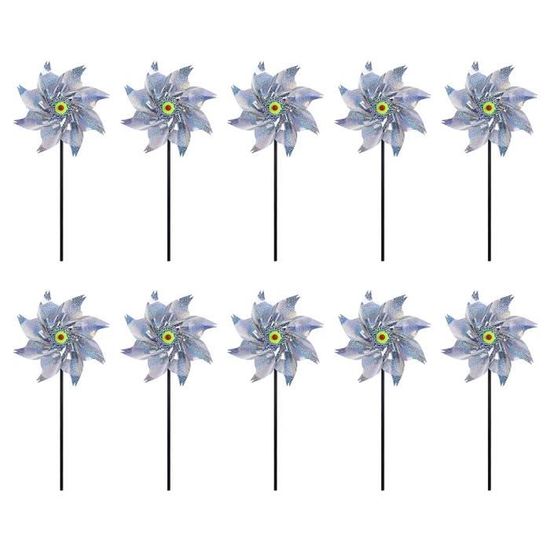 Moulin à Vent Anti-oiseaux, Moulin à Vent Anti-oiseaux En 8 Pièces