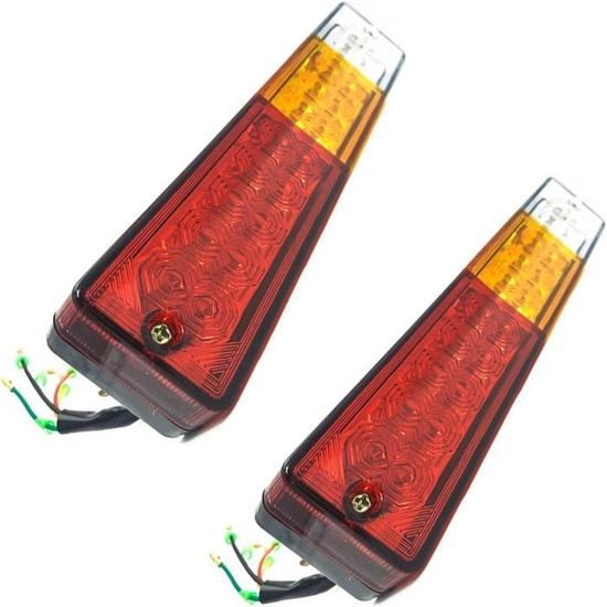 Voyant Lumineux LED Clignotant Rouge 24V DC - Boîtier Métal étanche, Filetage 8mm - Pour Chantier, Automobile, Signalisation (XD8-2)