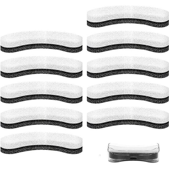 12 Filtres De Rechange Pour Pommeau De Douche - Coton PP économique Et Efficace Contre Les Impuretés - 10
