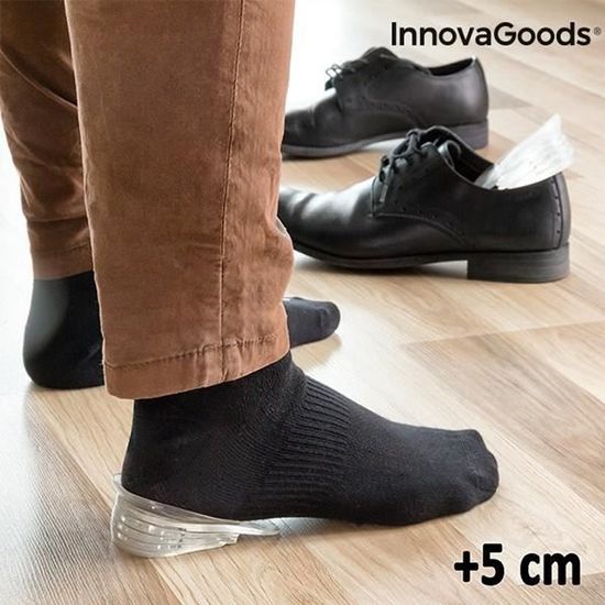 Talonnettes élévatrices En Silicone - Lot De 5 Paires, Marque Euroweb, 5 Cm