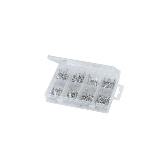 250 pc 9,5-11,5 mm Fixman 389614 Rivets aveugles avec t/ête bomb/ée ouverte 4,8 x 16 mm
