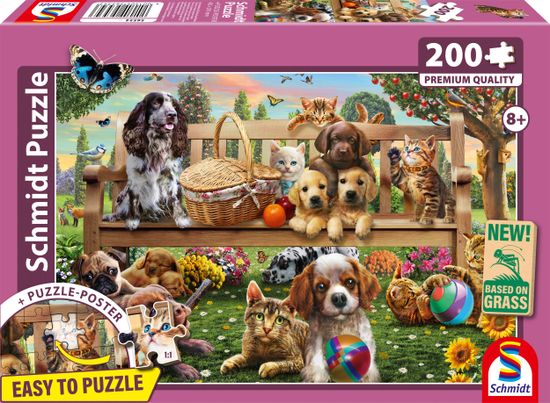 Maxi Puzzle Les Chiens Pirates – 200 Pièces – Aventure Collector, Dès 3 Ans