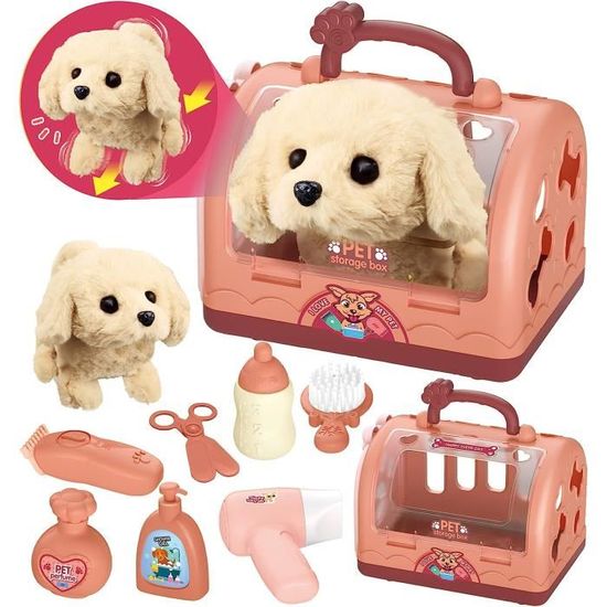 STAY GENT Chien Jouet Enfant cadeau jouet fille 2 3 4 5 6 ans, Doct