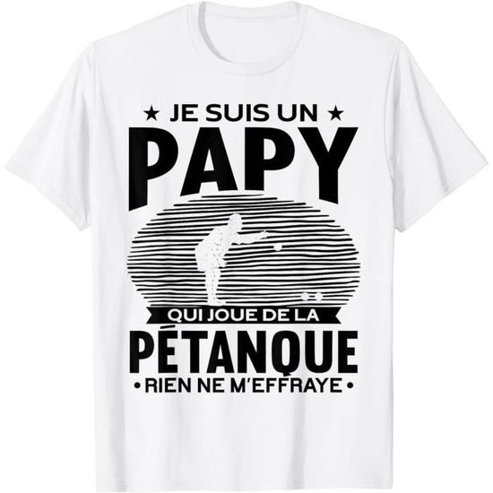 T-shirt Humour Pétanque - Message Fun "Ne Me Dérangez Pas... Sauf Pour L'apéro", Cadeau Pour Joueurs - 4