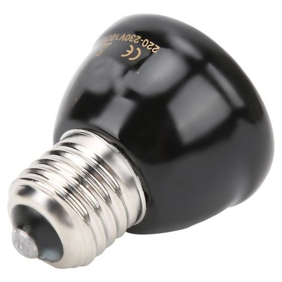 Lampe Chauffante Infrarouge 250 W étanche - Pour Poulailler, Poussins, Animaux Domestiques - Avec Thermostat