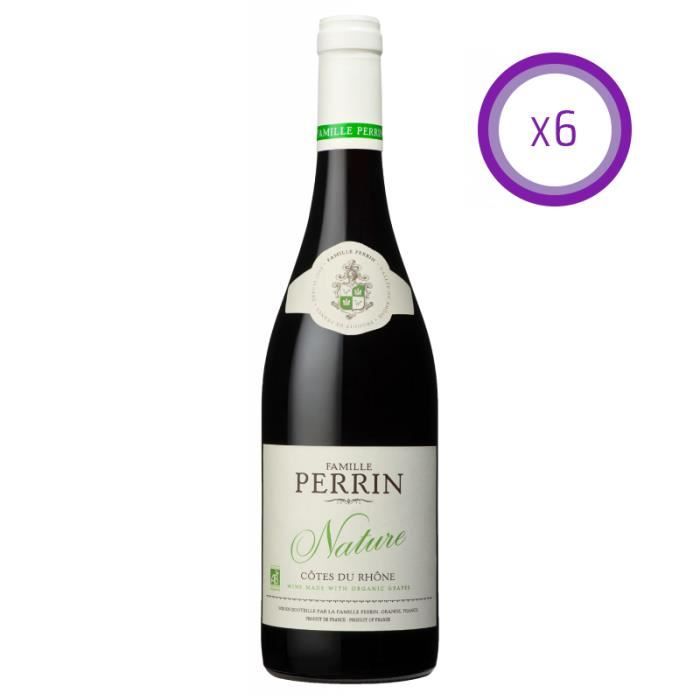 Famille Perrin - Nature - Côtes du Rhône - Rouge - 2019 - 75cl