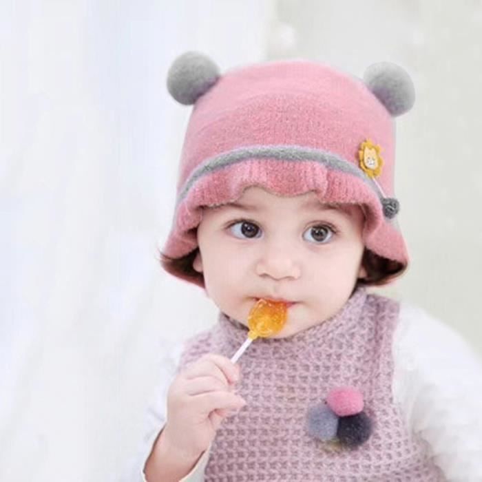 Soins bébéBonnet nouveau-né fille garçon bébé hiver chaud bande dessinée Earflap tricot crochet LYG91104211PP_YOU
