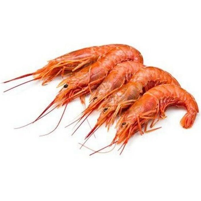 Crevette rose 40-60 lot de 2 kg (penaeus vannamei)
