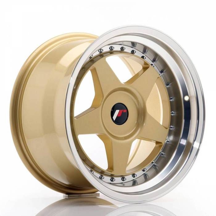 Jante Alu 17- Japan Racing JR6 17x10 ET20 Blank Gold