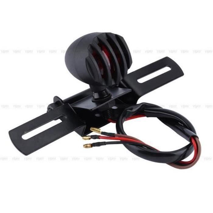 Universel 12V 10W Moto Phare Lampe Ampoule Arrière Feux de Freinage