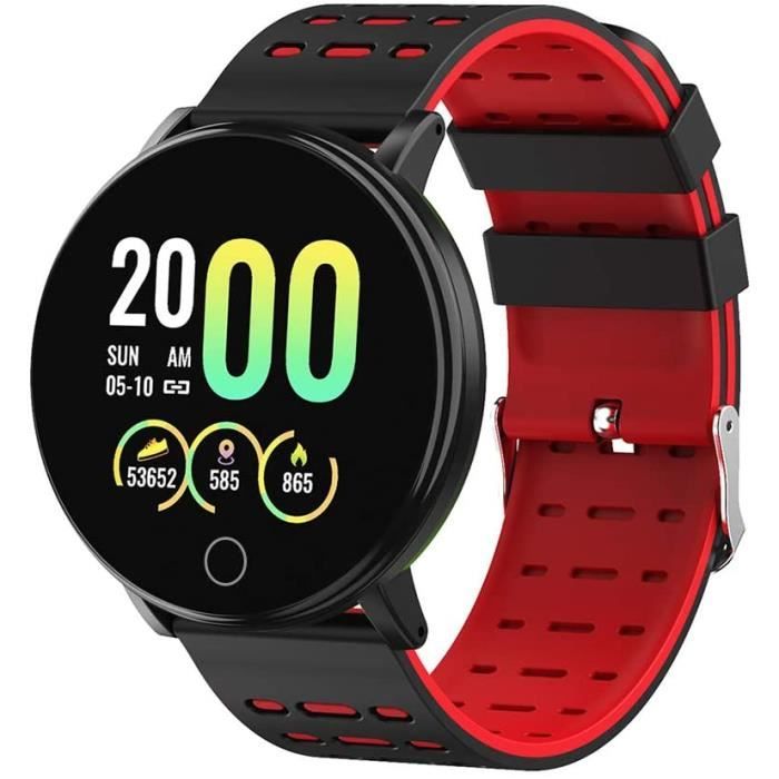 MONTRE CONNECTEE SPORT Fesjoy Y19 Intelligent Montre Eacutecran Couleur BT Sports IP68 Eacutetanche Montre Eacutetapes Comptant 1053