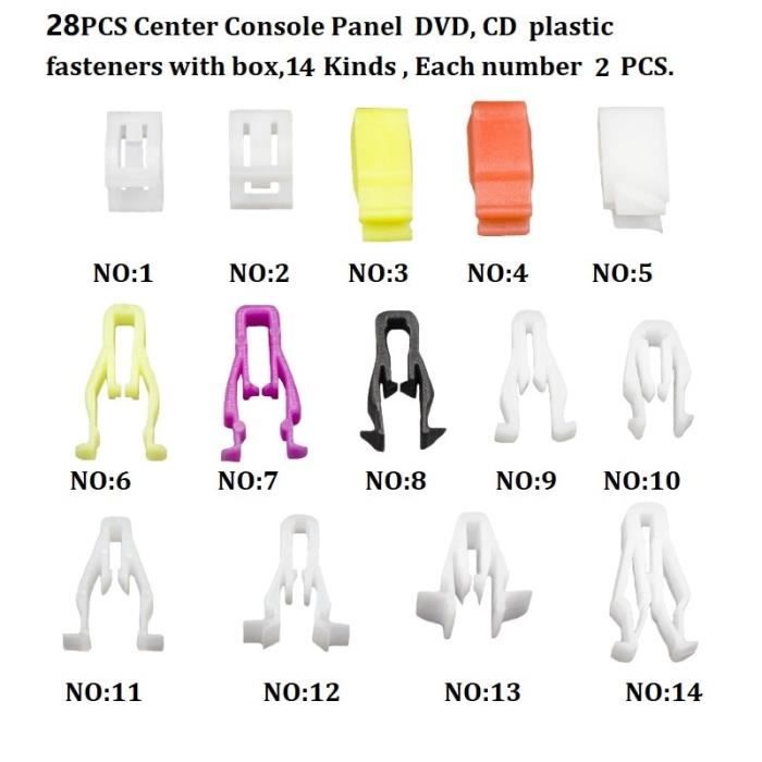 Accessoires auto,Mini fusible de voiture 10A 15A 20A 25A 30A Lot mixte Mini lame Fuses de voiture camion moto - Type A6-28PCS
