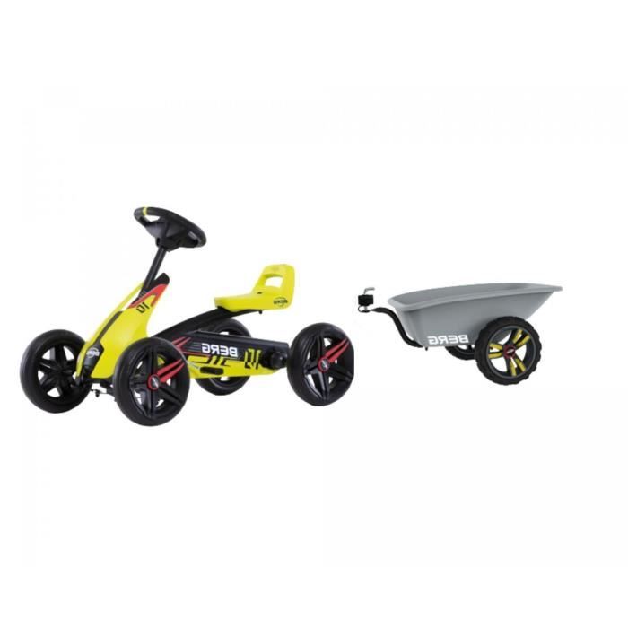 Berg - 24.99.05.03 - BERG kart á pédales Buzzy Aero + Remorque S