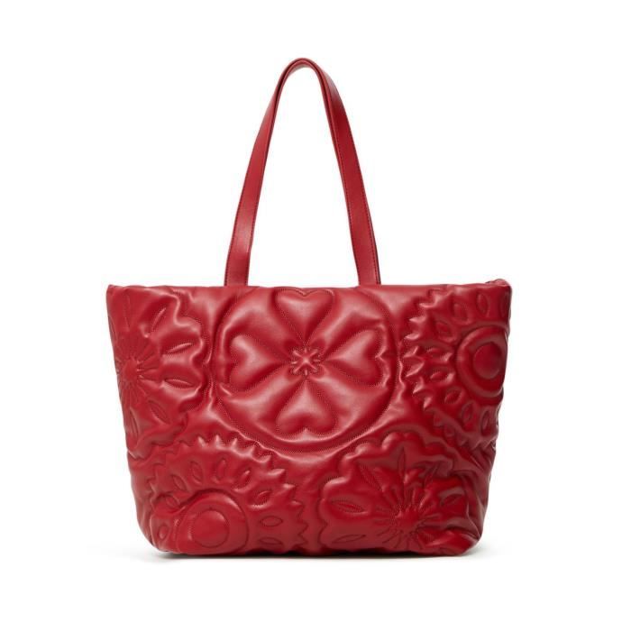 Desigual Bols Big Bombay Shopping Bag Rojo Oscuro [147110] -  sac à épaule sacoche