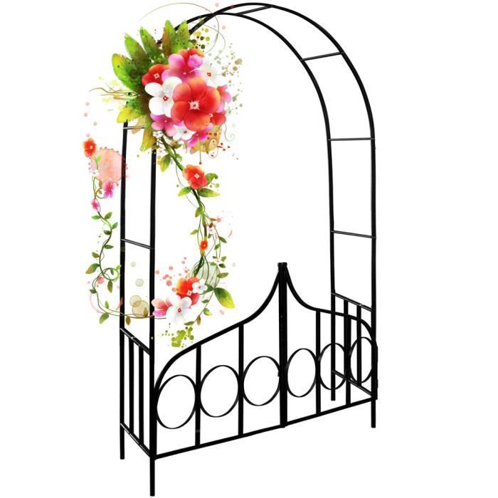Arceau de rosier jardin Porte - 240x140x40cm