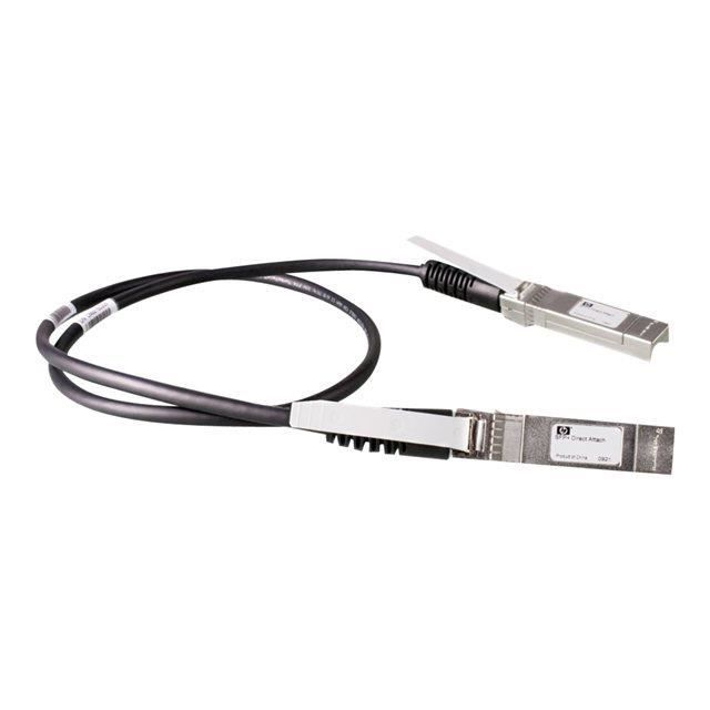 HPE Câble réseau - 65 cm SFP+ - Pour Périphérique réseau - Première extrémité: 1 x SFP+ - Seconde extrémité: 1 x SFP+