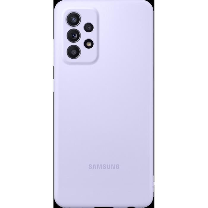 Coque Silicone Galaxy A52 4G/5G Violet