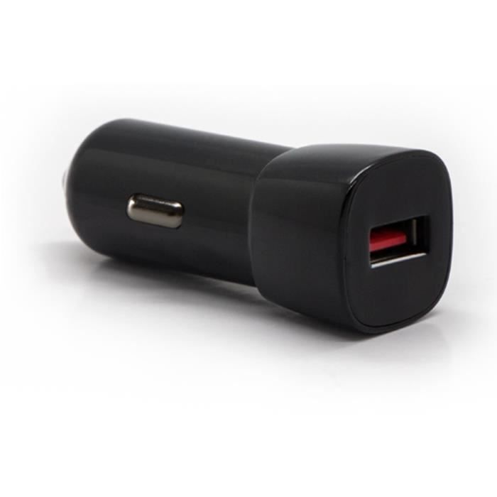 SWISS CHARGER SCH 30032 Chargeur Allume-cigare Smartphone - Noir