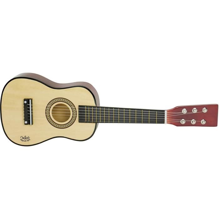 Guitare en bois naturel aille Unique Coloris Unique