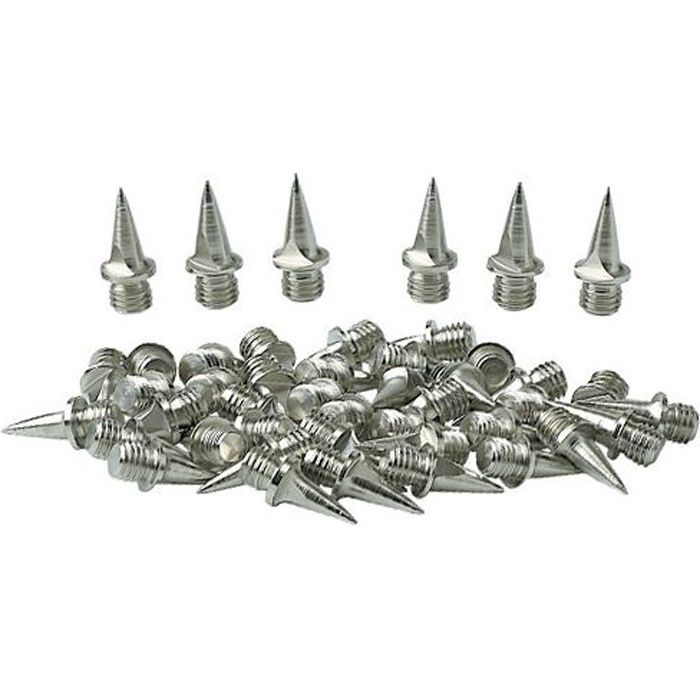 Sachet de 100 pointes d'athlétisme 6 mm