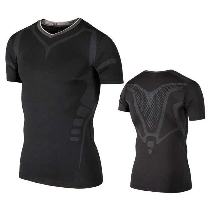 Kelandoom 2 Pièces Ensemble Sport Habillement Homme,Leggings Coton Homme Ensemble Chemise Short Survetement Homme Foot Jogging Gris T Shirt Homme Blanc Col V Sous-Vêtements Homme Premium