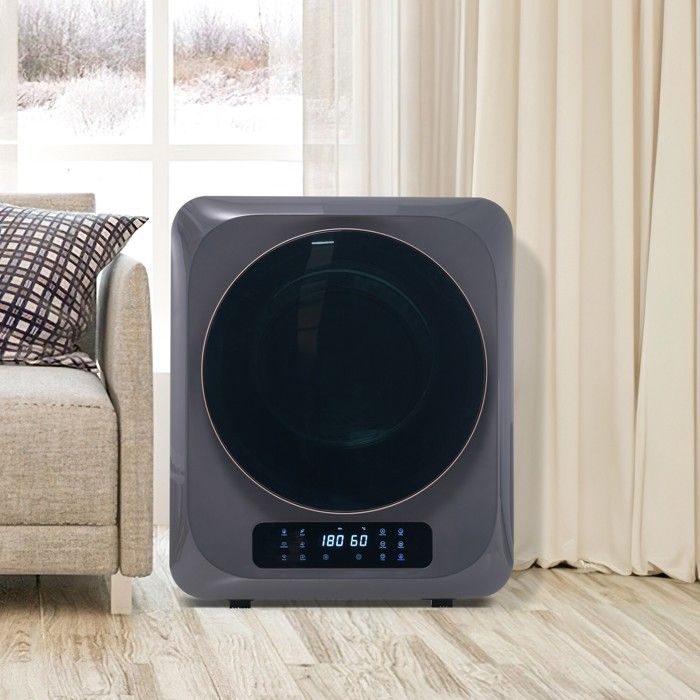 Sécheur à aspiration6 programmes 6 fonctions. Protection contre la surchauffegris HAUSS SPOLE[Classe énergétique C] - Hauss spole