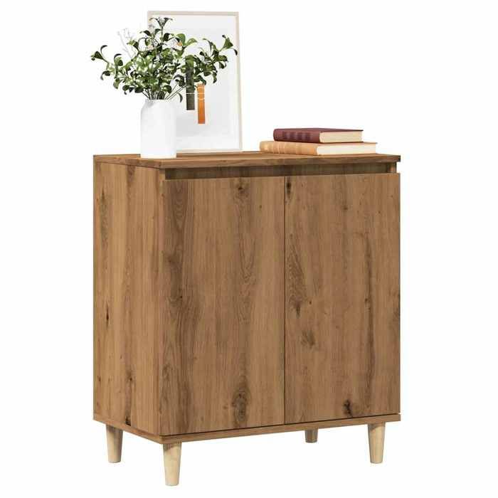 vidaXL Buffet chêne artisanal 60x35x70 cm bois dingénierie 856477