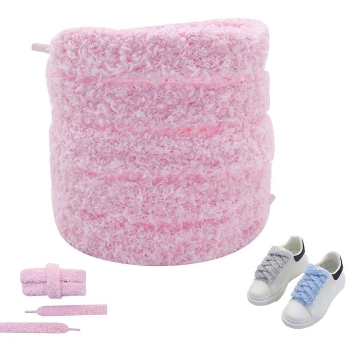 Slaace Lacet Fluffy 15mm - Peluche Pour Chaussures