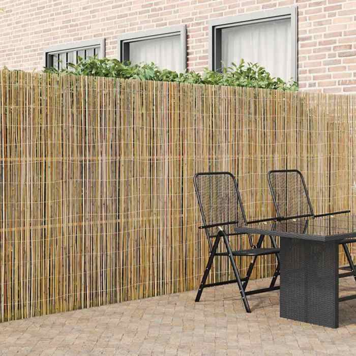 vidaXL Clôture en bambou 500x180 cm - vue 2