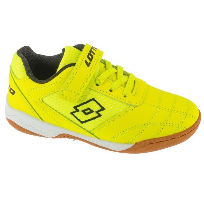 Lotto Chaussures de foot en salle - LOTTO - Whizzer K 2600120K-2411 - Jaune - Synthétique - Garçon