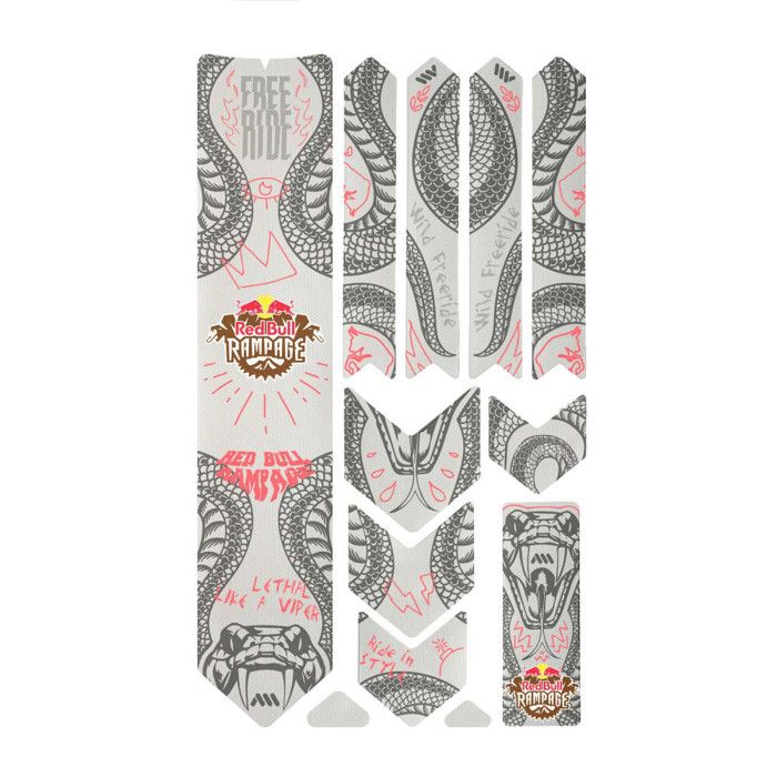 Kit protection de cadre All Mountain Style Extra - Red Bull Rampage Freeride (x10)