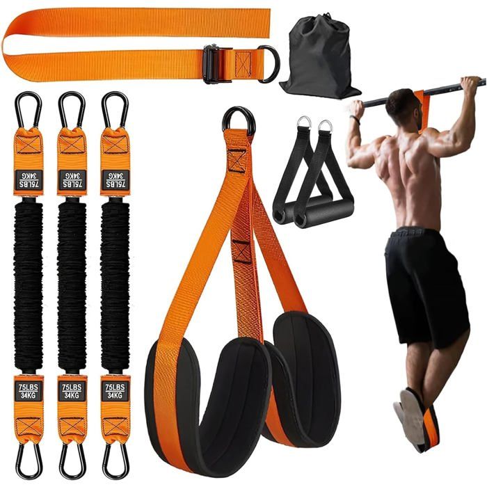 Facefd Bandes D'Assistance Au Traction, Bandes D'Exercice Robustes Pour Traction Et Tirement Du Corps