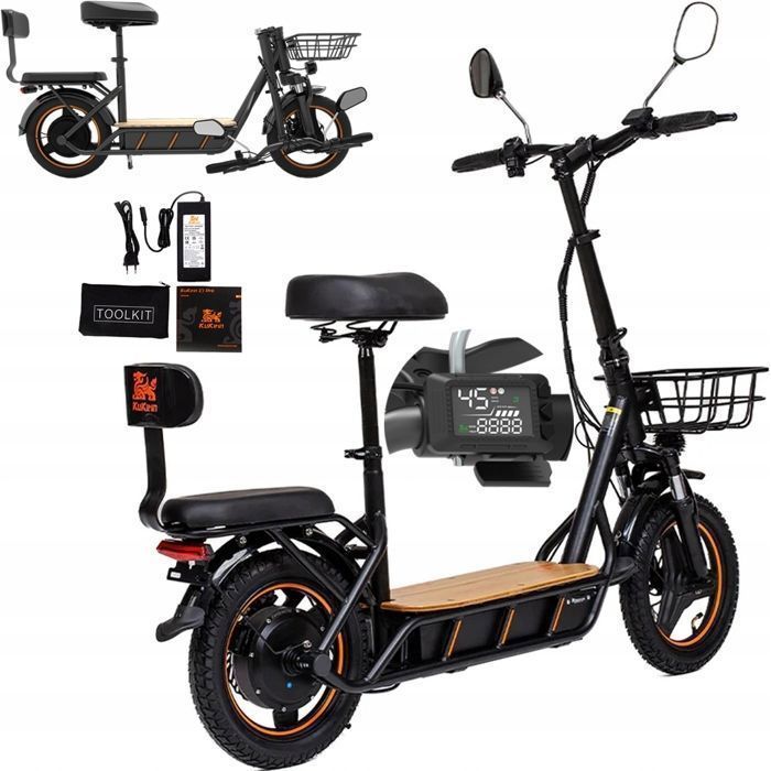 Trottinette électrique Wegoboard Boogy Rouge - Trott'n'Scoot, Have elec fun
