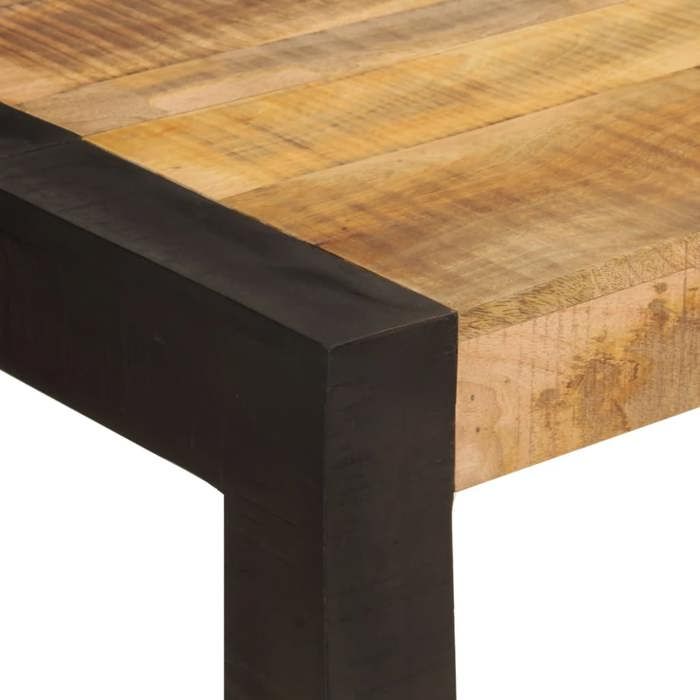 Table cuisine CLOUD Brun Table à dîner/manger - 2/4 personnes - 120x60x76 cm bois de manguier massif tt700