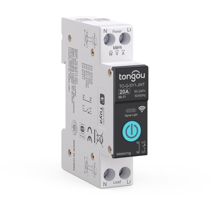 Commutateur WIFI Intelligent Disjoncteurs Domestiques Téléphone Portable Télécommande 3 Modes de Synchronisation pour Appareils éle