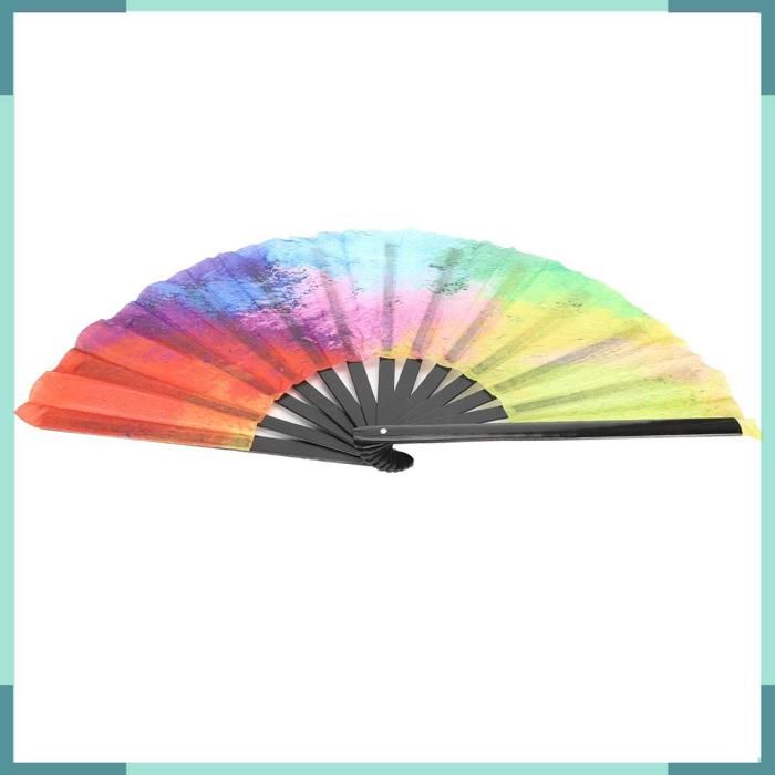 KEENSO Ventilateur pliant Éventail Pliant Ventilateur à Main Pliant pour Femmes Ventilateur à Main Chinois bricolage consommable - Keenso