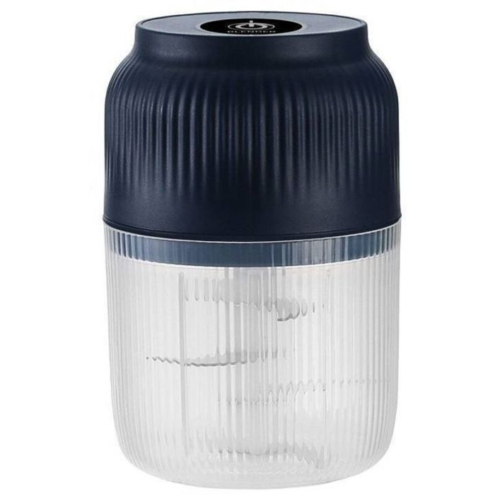 Hachoir électrique sans fil - MHY® - 400 ml - 6 lames inox - Rechargeable USB - Bleu - Compact - Facile à nettoyer - Mhy
