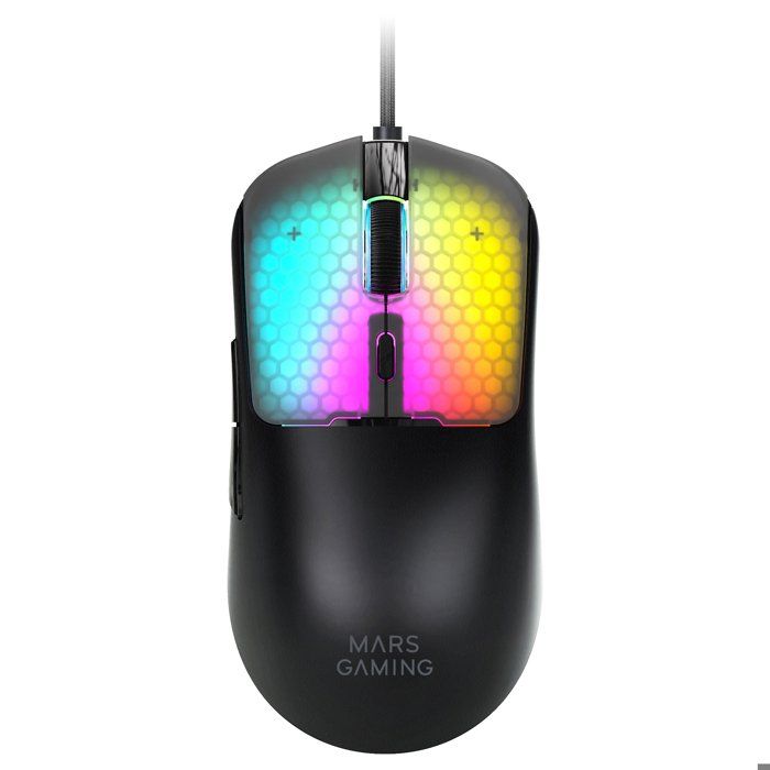 Mars Gaming MM VIPER USB A USB C 12800 DPI RGB Chroma - vue 3