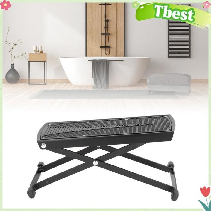 Repose-pieds - TBEST - Repose-pieds de beauté - Antidérapant - Hauteur réglable - Robuste