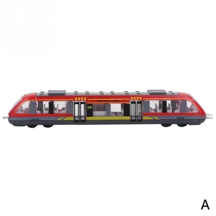Ensemble De Train Alliage Métal – Locomotive à Vapeur, Rails, Fumée, Lumière, Son, 8 Ans Et Plus, Cadeau Anniversaire