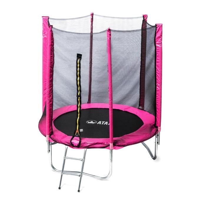 Trampoline pour enfants 185 Rose - ATAA CARS - Rond - Extérieur