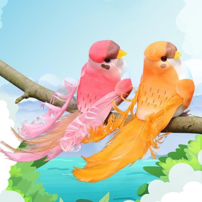 Oiseaux artificiel decoration - Cdiscount
